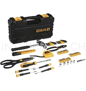 Набор инструментов Deko PRO DKMT62 62 предметов (жесткий кейс)