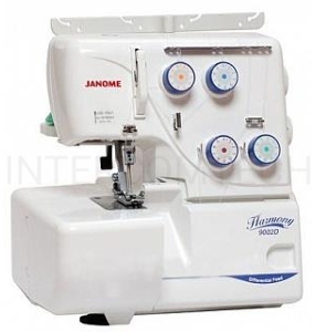 Оверлок Janome Harmony 9002D белый