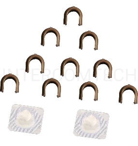 Комплект бушингов Cet CET6375R (RM1-6319-Bushing) для HP LJ Enterprise P3015/M521/M525 резинового вала (упак.:2шт)