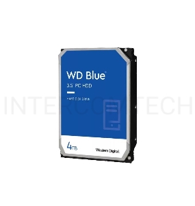 Жесткий диск Western Digital 4Tb 5400rpm BLUE WD40EZAZ SATA 6GB/S 256MB