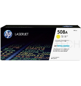 Тонер-картридж HP CF362A 508A, желтый для Color LaserJet M552/M553 5000стр.