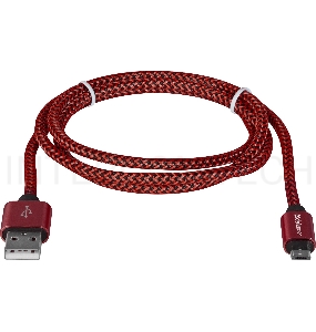 Кабель DEFENDER USB2.0 TO MICRO-USB 1M RED USB08-03T 87801