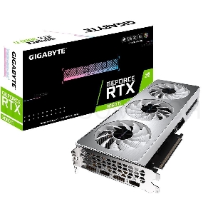 Видеокарта Gigabyte GV-N306TVISION OC-8GD 2.0 LHR PCI-E 4.0 NVIDIA GeForce RTX 3060Ti 8192Mb 256 GDDR6 1755/14000/HDMIx2/DPx2/HDCP Ret