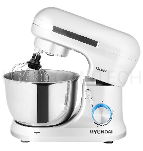 Миксер планетарный Hyundai HYM-S6551 1300Вт серебристый