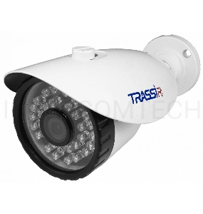Камера видеонаблюдения IP Trassir TR-D2B5-noPOE 3.6-3.6мм цв. корп.:белый