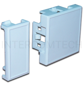 Заглушка Lanmaster 45x45 LAN-SIP-23B-WH (упак.:1шт) 1м белый