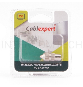 Разьем Cablexpert TVPL-04, TV (мама), блистер