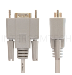 Удлинитель Greenconnect 0.5m RS-232/RS-232 9M/9F Premium GCR-DB9CM2F-0.5m, серый 30 AWG