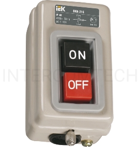 Выключатель ВКИ-216 10А 230/400В IP40 ИЭК KVK20-10-3