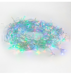 Гирлянда Твинкл-Лайт 20 м, прозрачный ПВХ, 160 LED, цвет мультиколор