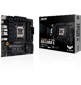 Материнская плата Asus TUF GAMING B650M-E SocketAM5 AMD B650 4xDDR5 mATX AC`97 8ch(7.1) 2.5Gg RAID+HDMI+DP
