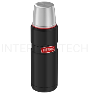Термос для напитков Thermos SK2000 RCMB 0.47л. черный/серый (377425)