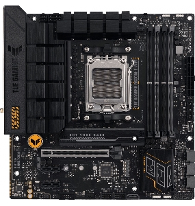 Материнская плата Asus TUF GAMING B650M-E WIFI SocketAM5 AMD B650 4xDDR5 mATX AC`97 8ch(7.1) 2.5Gg RAID+HDMI+DP