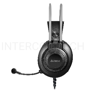 Наушники с микрофоном A4Tech Fstyler FH200U серый 2м накладные USB оголовье (FH200U GREY)