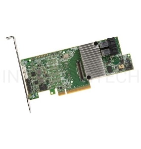 Контроллер LSI MegaRAID SAS9361-8I (PCI-E 3.0 x8, LP) SGL SAS 12G, RAID 0,1,10,5,6, 8port (2*intSFF8643),2GB onboard, Каб.отдельно