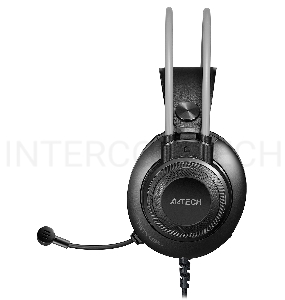 Наушники с микрофоном A4Tech Fstyler FH200i серый 1.8м накладные оголовье (FH200I GREY)