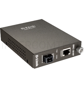 Медиаконвертор D-Link DMC-1910T/A9A, 1000Base-T to 1000Base-LX (up to 15 km, SC) Single Fiber Bi-Direction Media Converter. Transmitting and Receiving wavelength: TX 1550nm; RX 1310nm