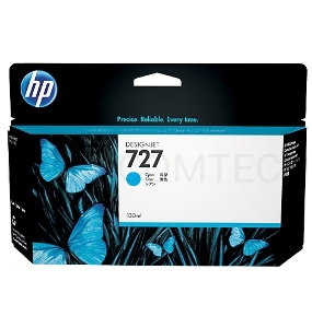 Картридж струйный HP 727 B3P19A голубой для HP DJ T920/T1500 (130мл)