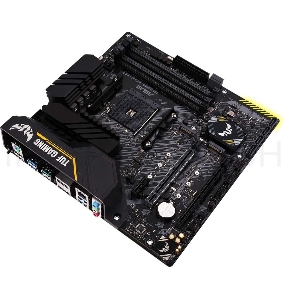Материнская плата Asus TUF GAMING B450M-PRO II Soc-AM4 AMD B450 4xDDR4 mATX AC`97 8ch(7.1) GbLAN RAID+HDMI+DP
