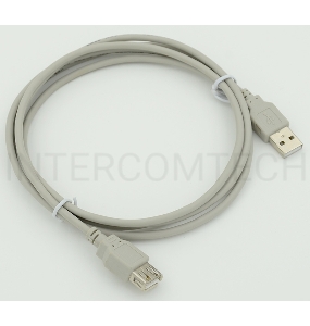 Кабель USB 2.0 Am-Af удлинитель 1.8м