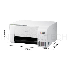 МФУ струйный Epson L3256, принтер/сканер/копир (A4, 5760x1440dpi, ч/б 33стр/мин, цвет 15стр/мин, WiFi, USB, белый)