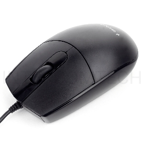 Мышь Gembird MOP-420, USB, черный, 2кн.+колесо-кнопка, 1000 DPI, кабель 1.8м