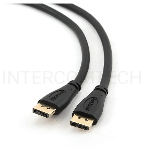 Кабель DisplayPort Gembird, 1.8м, 20M/20M, черный, экран, пакет CC-DP-6