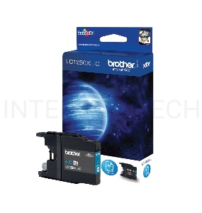 Картридж струйный Brother LC1280XLC голубой для Brother MFC-J6510DW/J69010DW