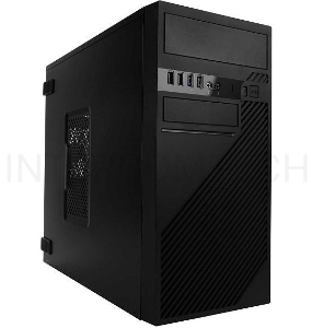 Корпус MiniTower INWIN EFS712BL RB-S450T7-0 USB3.0x2+USB2.0x2+A(HD)+front fan holder + Screwless