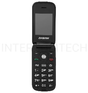 Мобильный телефон Digma VOX FS240 32Mb черный моноблок 2.44