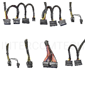 Блок питания 800W ExeGate 80 PLUS® 800PPH-LT (ATX, APFC, КПД 82% (80 PLUS), 12cm fan, 24pin, 2x(4+4)