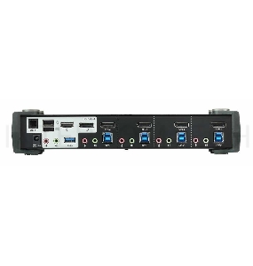 Коммутатор 4-портовый, USB 3.0, DisplayPort, KVMP-коммутатор с поддержкой 4K 4-портовый, USB 3.0, DisplayPort, KVM-коммутатор с поддержкой 4K