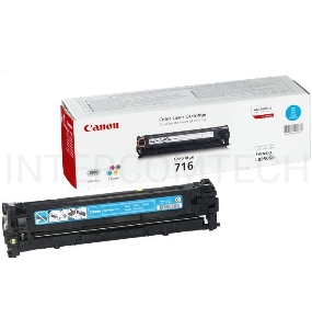 Тонер-картридж Canon Cartridge 716C (1979B002) голубой, 1500 стр., для LBP5050/5050N
