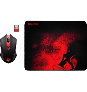 Мышка DEFENDER USB OPTICAL WRL +PAD REDRAGON M601WL 78227