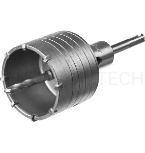 Коронка твердосплавная STAYER PROFESSIONAL 29190-68_z01  в сборе SDS+ d68мм