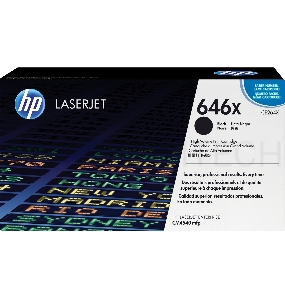 Тонер-картридж HP CE264X черный CLJ CM4540, Black, (17000стр.)