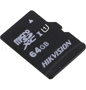 Флеш карта microSDHC 64GB Hikvision HS-TF-C1(STD)/64G/ZAZ01X00/OD <HS-TF-C1(STD)/64G/ZAZ01X00/OD>  (без SD адаптера) R/W Speed 92/30MB/s , V30