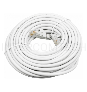 Кабель Патч-корд Lanmaster LAN-PC45/U5E-5.0-WH вилка RJ-45-вилка RJ-45 кат.5е 5м белый LSZH (уп.:1шт)