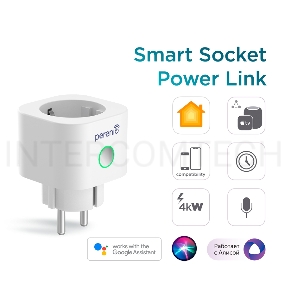 Интеллектуальная розетка Power Link (белая)