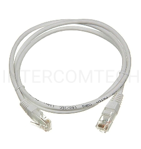 Кабель Патч-корд Lanmaster UTP LAN-PC45/U5E-1.0-WH вилка RJ-45-вилка RJ-45 кат.5е 1м белый LSZH (уп.:1шт)