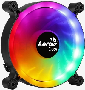 Вентилятор Aerocool Spectro 12 120x120mm 4-pin (Molex)20dB 140gr LED Ret