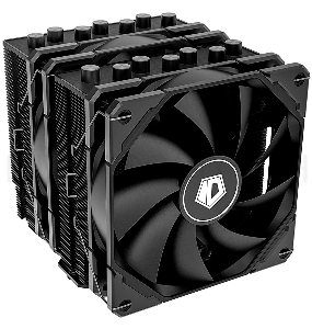 Кулер ID-COOLING SE-207-XT ADVANCED LGA20XX/1700/1200/115X/AM4 (8шт/кор, TDP 280W, PWM, черный, 7 тепл.трубок + медная база, 2 x FAN 120mm) RET