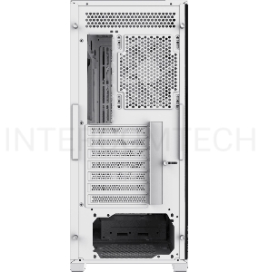 Компьютерный корпус E-ATX, без блока питания Gamemax SIEGE WH E-ATX case, white, w/o psu, w/1xUSB3.0+2xUSB2.0, Combo Audio, w/3x12cm ARGB front fan (1xFN-12A-M6I-W, 2xFN-12A-S6I-W), w/1x12cm ARGB rear fan
