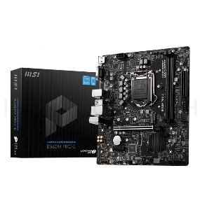 Материнская плата MSI B560M PRO-E, Socket 1200, Intel B560, 2xDDR4, 1xPCI-Ex16, 1xM.2, HDA 7.1, Micro-ATX