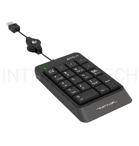 Числовой блок A4 Fstyler FK13 серый USB slim для ноутбука