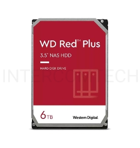 Жесткий диск Western Digital Red Plus WD60EFPX 6TB 3.5