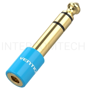 Переходник Vention Jack 3.5 mm F/6,5 mm M VAB-S01-L