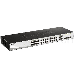 Коммутатор D-Link DGS-1210-28/FL 24G 4GBIC управляемый