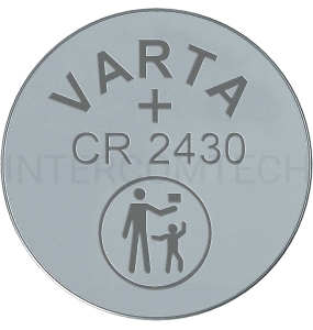 Батарейка Varta ELECTRONICS CR2430 BL1 Lithium 3V (6430) (1/10/100)