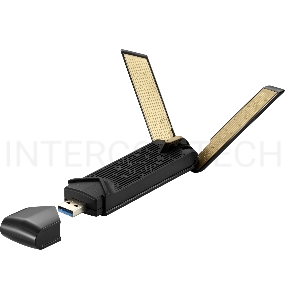 Адаптер беспроводной связи (Wi-Fi) ASUS USB-AX56 /EU /NO CRADLE (90IG06H0-MO0R10) (565284)